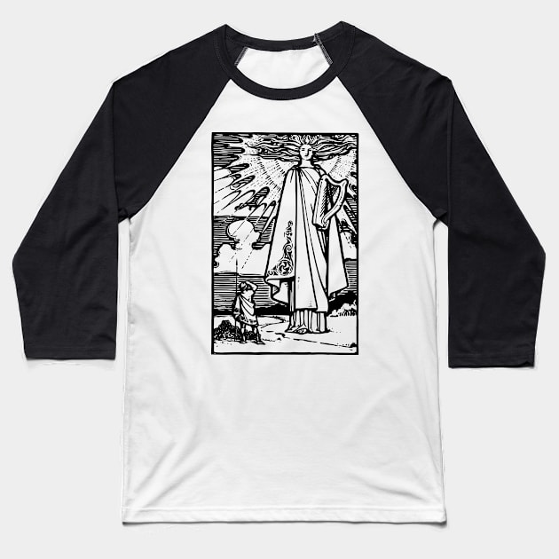 Goddess Baseball T-Shirt by OHH Baby